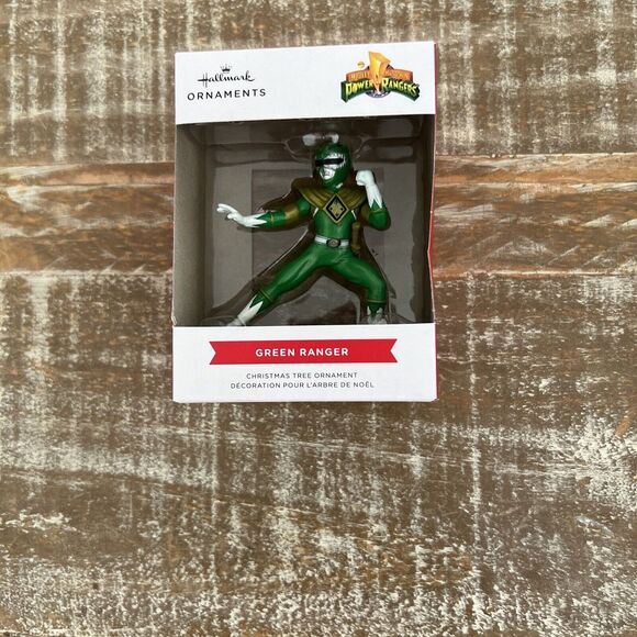 Hallmark Mighty Morphin Power‎ Rangers Green Ranger Christmas Tree Ornament NEW - Picture 1 of 3